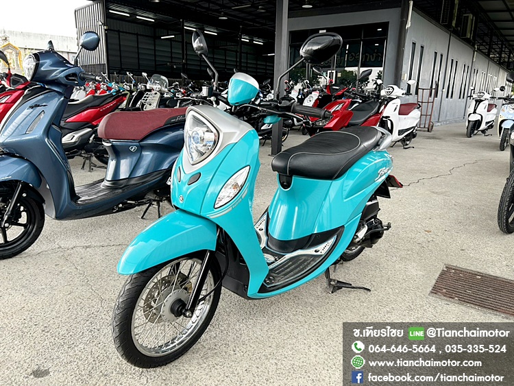 ★ดาวน์9,000★FINO ปี66 สีเขียวมิ้น วิ่งน้อย เครื่องเดิมแน่น ประหยัด ขับขี่ง่าย ชุดสีสวยเป๊ะ เครื่องดี ศูนย์ดี ราคา 40,900