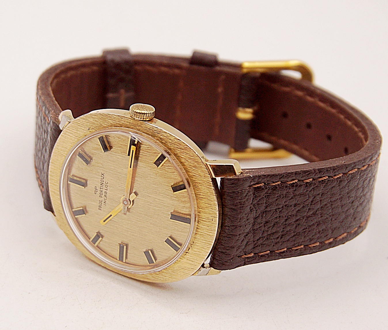 นาฬิกาเก่า PAUL PORTINOUX ไขลาน