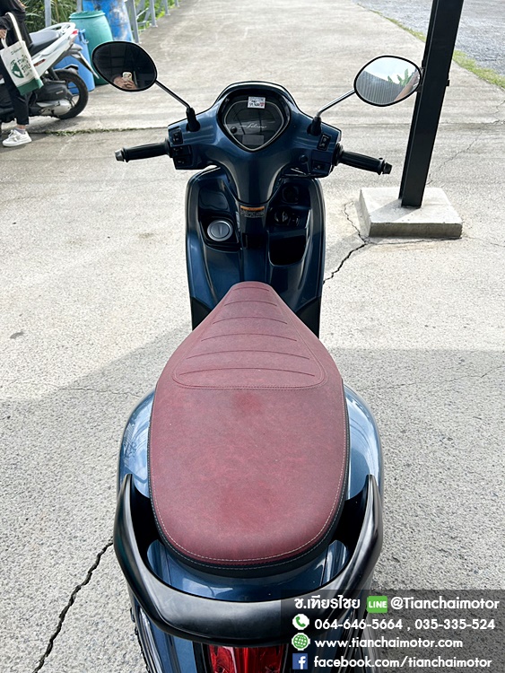 ★ฟรีดาวน์★GRAND FILANO ปี67 ABS ตัวรีโมท สีน้ำเงินแก้ว วิ่งน้อย เครื่องเดิมแน่น ชุดสีสวยเป๊ะ ประหยัดน้ำมัน ขับขี่นิ่มๆ ราคา 59,500