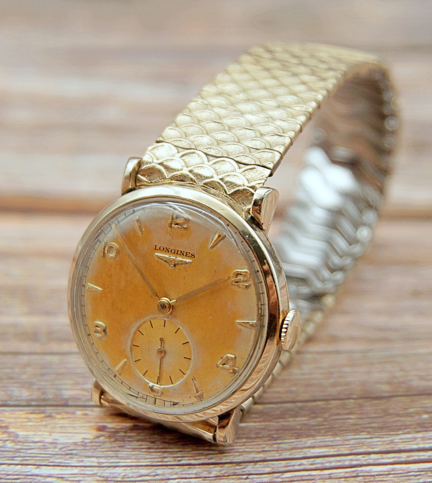 นาฬิกาเก่า LONGINES ไขลานสองเข็มครึ่ง