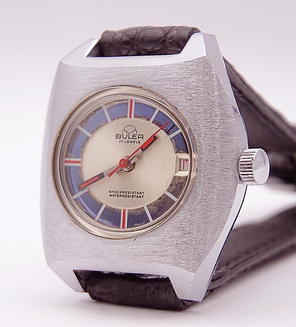 นาฬิกาเก่า BULER ไขลาน