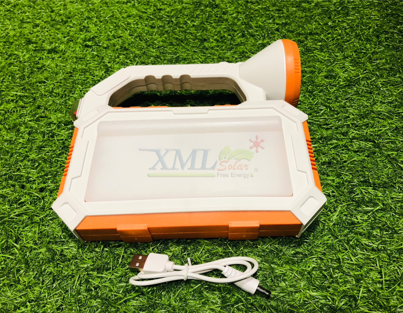 ไฟฉายพลังงานแสงอาทิตย์ อเนกประสงค์ (เปิดได้ 3 แสง + ไฟฉุกเฉิน)