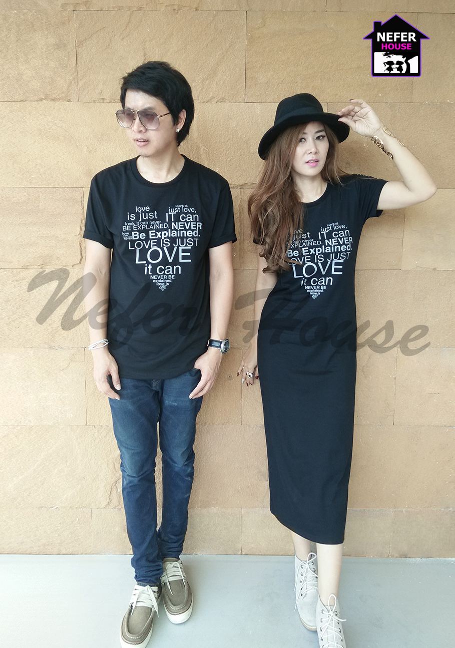 ชุดคู่รักเกาหลี เสื้อคู่รักแนวๆ