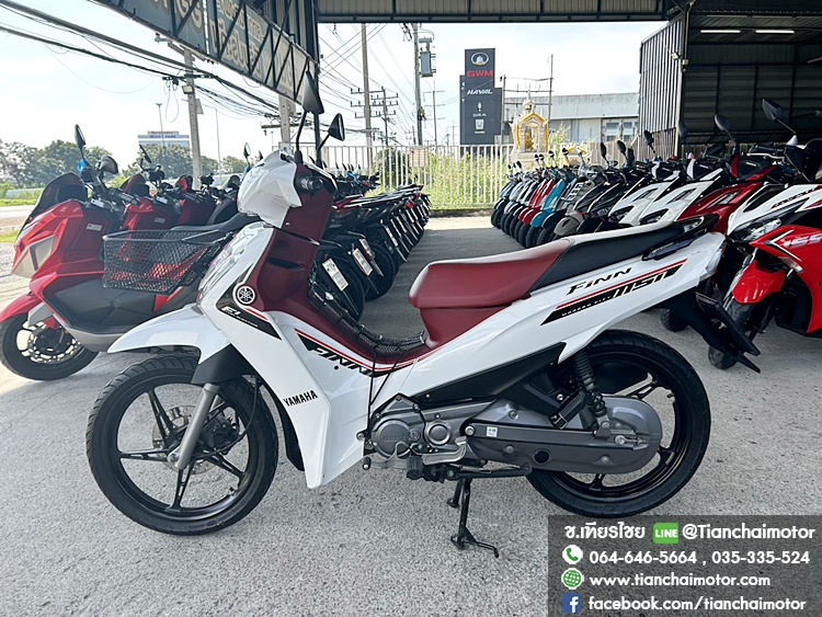 FINN ปี66 วิ่งเพียง 6000 กิโล เครื่องเดิมๆ ใช้งานทนทาน เครื่องแน่น ศูนย์ดี ชุดสีสวย ประหยัด ขับขี่นิ่มๆ ราคา 39,900