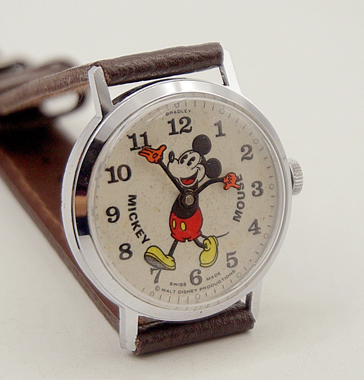 นาฬิกาเก่า MICKEY MOUSE ไขลาน