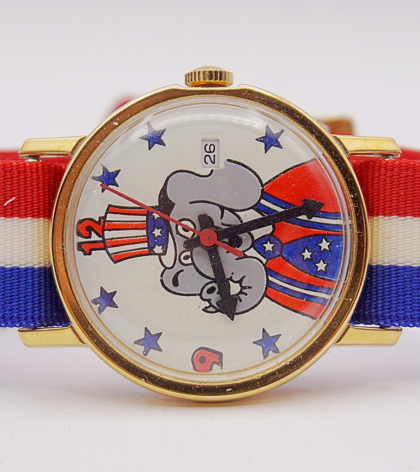 นาฬิกาเก่า REPUBLICAN ELEPHANT ไขลาน