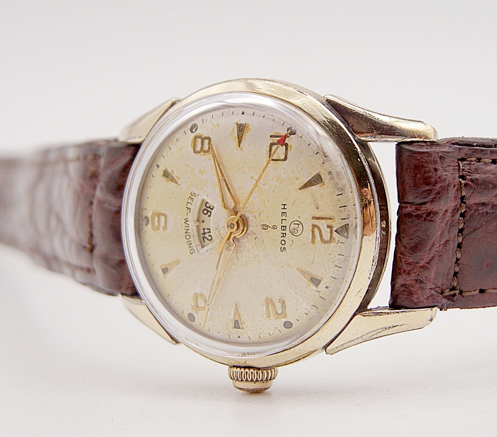 นาฬิกาเก่า HELBROS ออโตเมติก