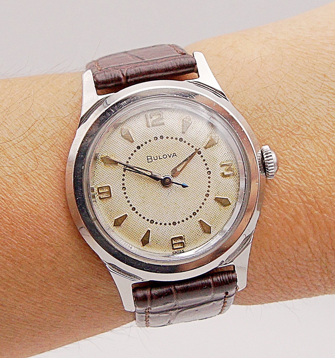 นาฬิกาเก่า BULOVA ไขลาน