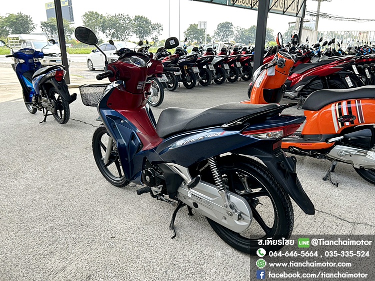 WAVE125I ปี65 ล้อแม็กซ์ ชุดสีสวย เครื่องเดิมๆ ศูนย์ดี ขับขี่นิ่มๆ เครื่องแน่น ใช้งานทนมาน รถพร้อมใช้งาน ราคา 44,500