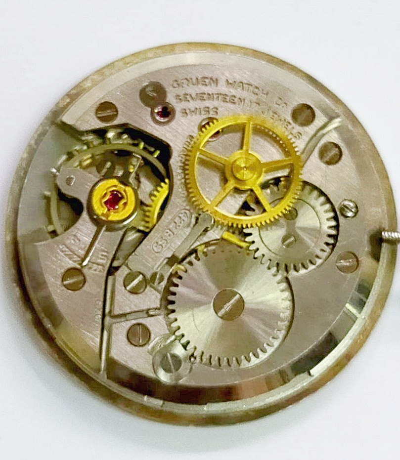 นาฬิกาเก่า GRUEN ไขลาน