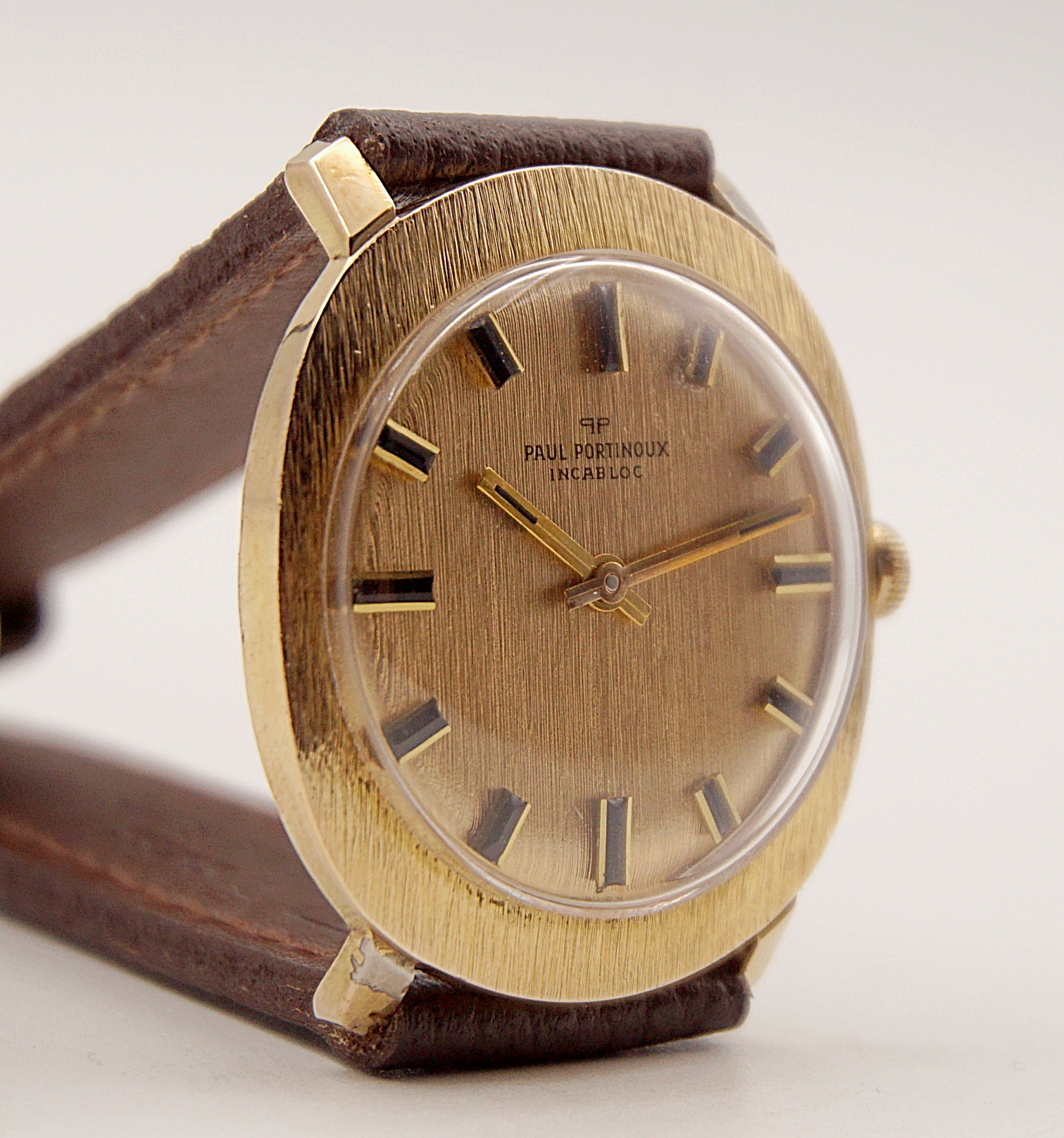 นาฬิกาเก่า PAUL PORTINOUX ไขลาน