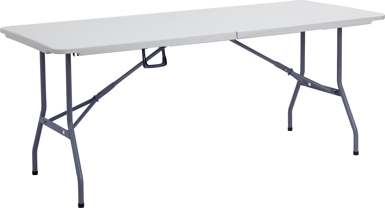 โต๊ะพับเอนกประสงค์ 6ฟุต แบบพับครึ่ง