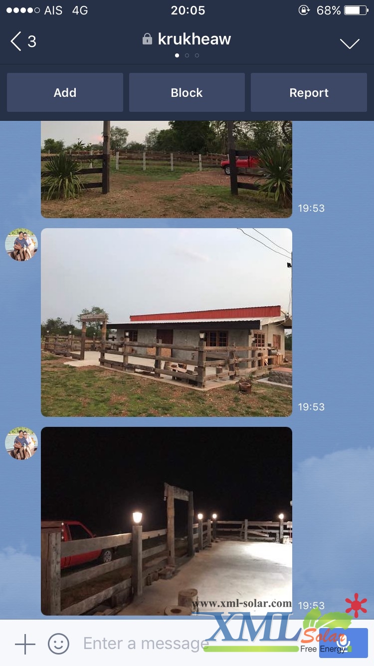 โคมไฟหัวเสาโซล่าเซลล์ ทรงถ้วย (เเสง : เหลืองวอมไวท์)