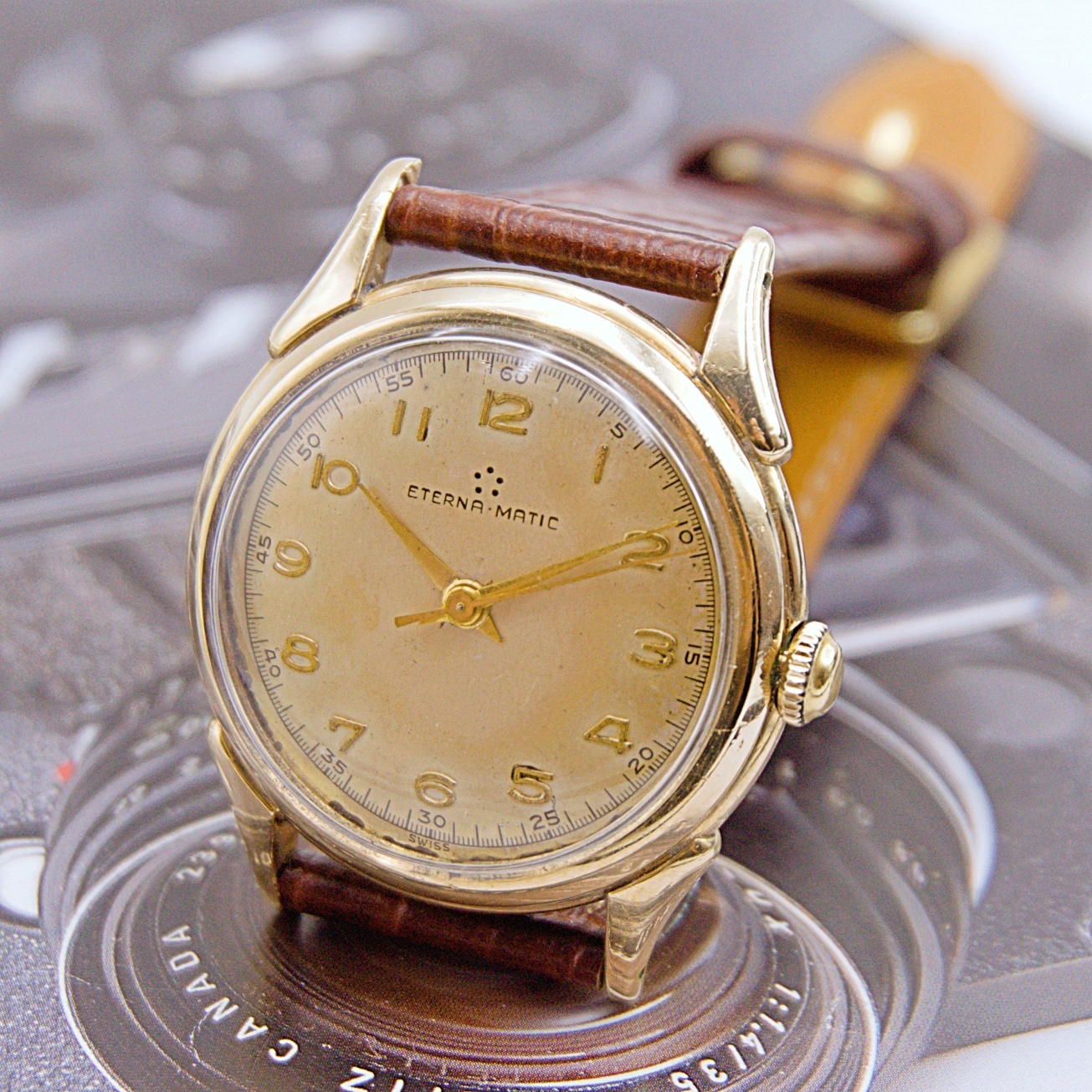 นาฬิกาเก่า ETERNA ออโตเมติก