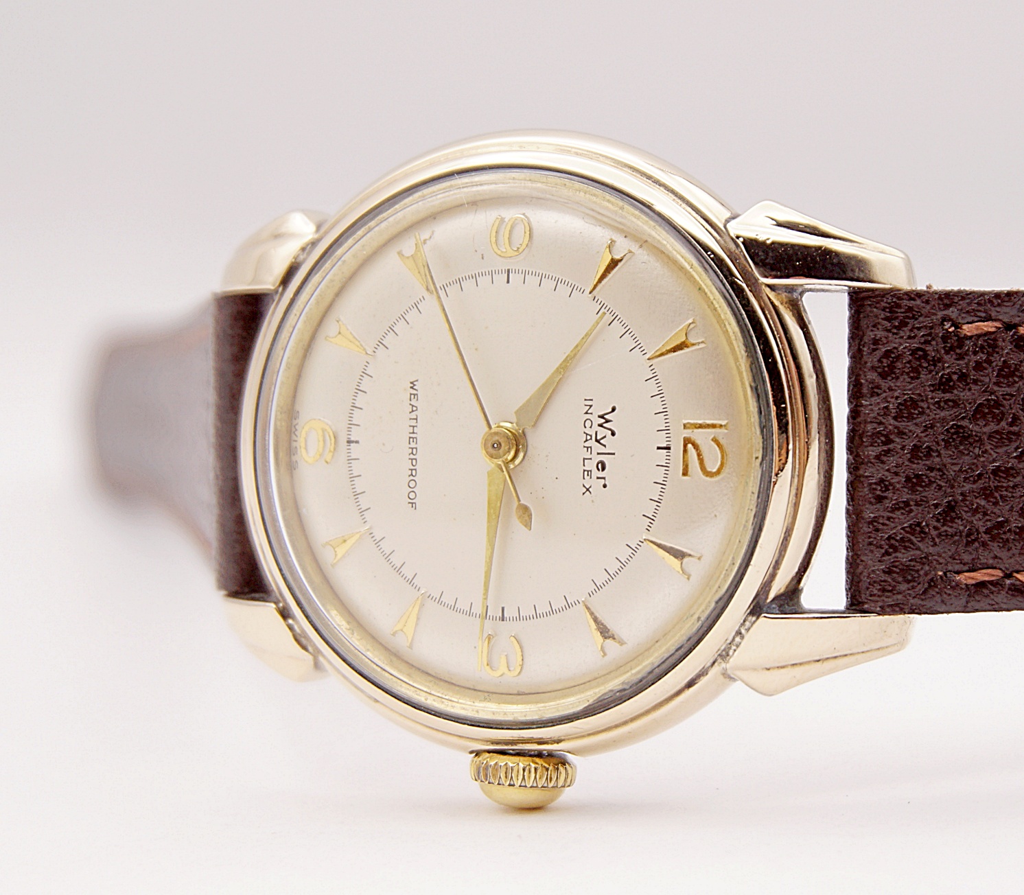 นาฬิกาเก่า WYLER ไขลาน