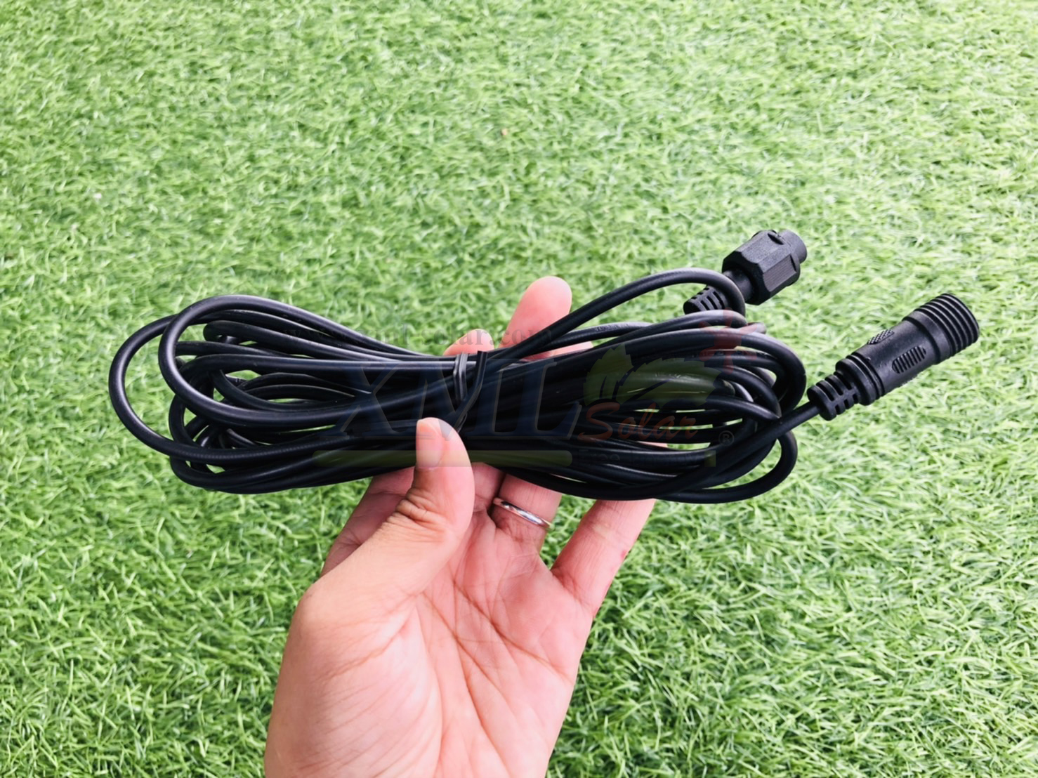 สายขยาย ยาว 5 เมตร สำหรับสปอร์ตไลท์ รุ่น XML-Solar หรือ Modi (หัว 2 เขี้ยว)