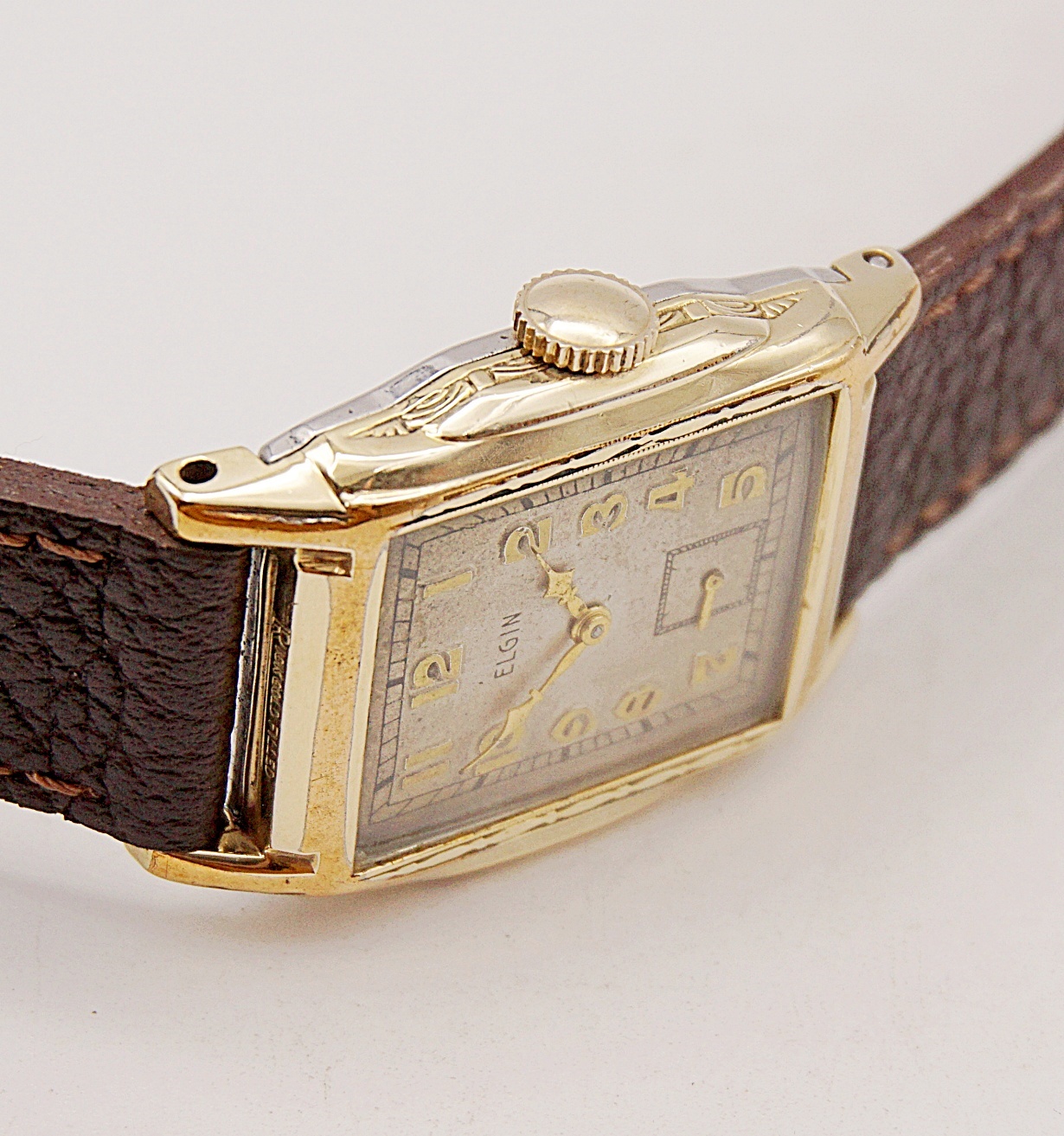 นาฬิกาเก่า ELGIN ไขลานสองเข็มครึ่ง