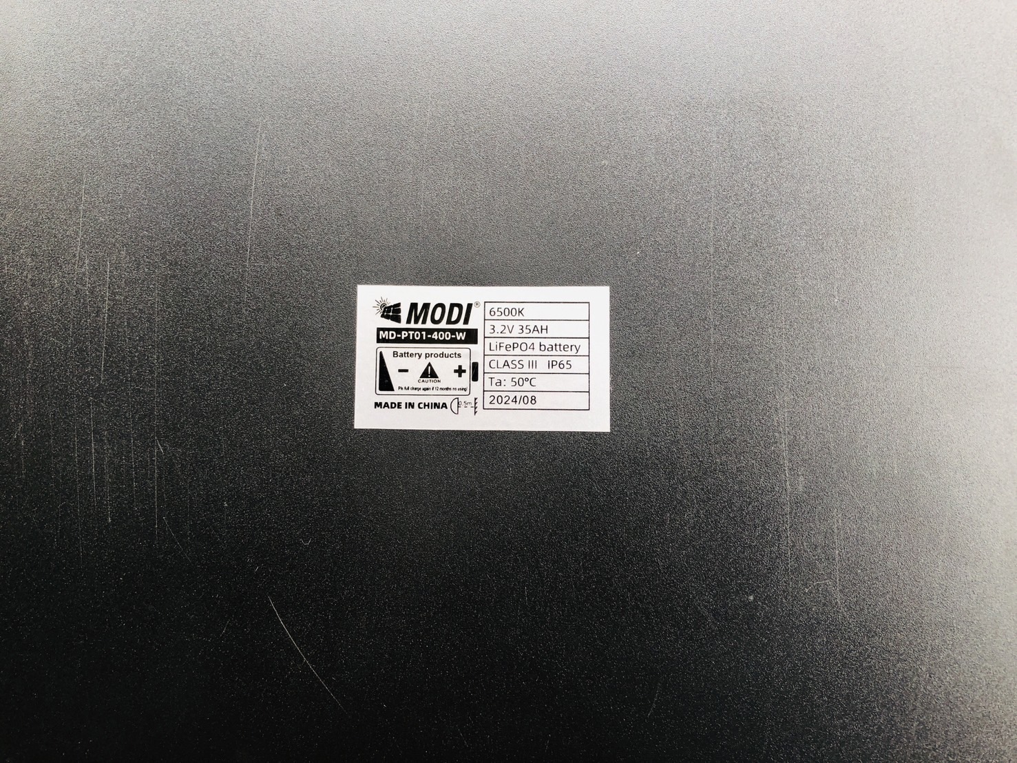 ไฟสปอตไลท์โซล่าเซลล์ 400 W. รุ่น Modi x XML ไซต์ใหญ่ (เเสง : ขาว)