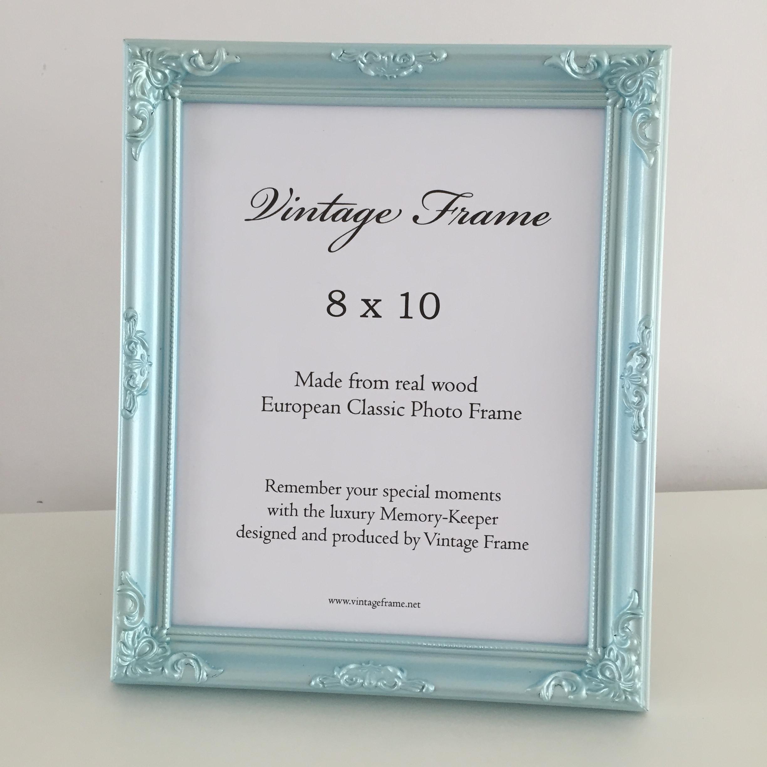 หลุยส์ยุโรป ขนาด 8x10 นิ้ว สีฟ้ามุก