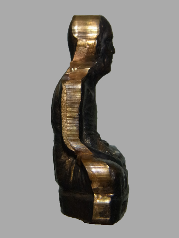 รูปเหมือนปั๊มรุ่นแรก หลวงพ่อทอง สุทธสีโล ปี2555