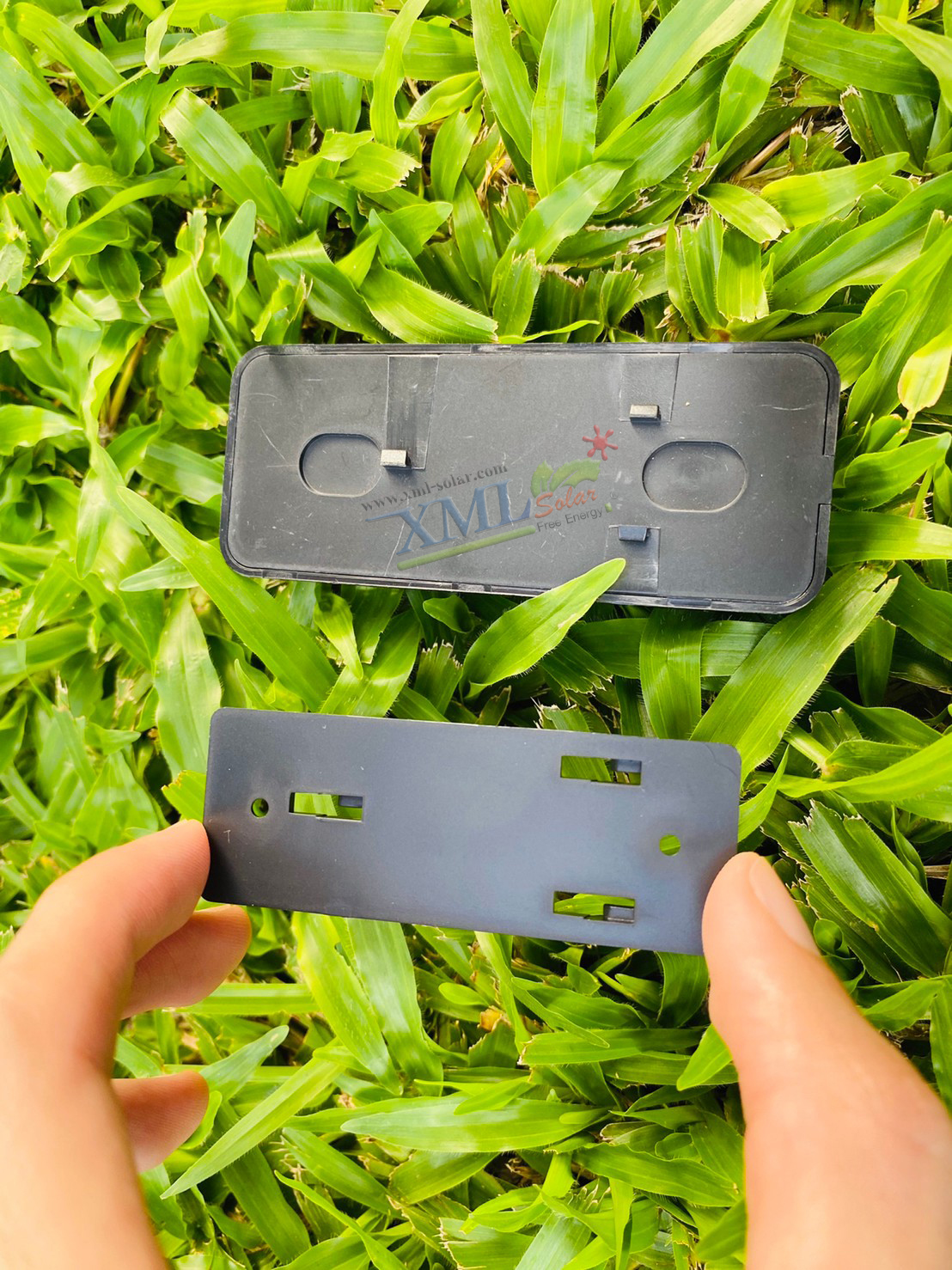 กริ่งโซล่าเซลล์ อเนกประสงค์ สีดำ (Solar Doorbell)