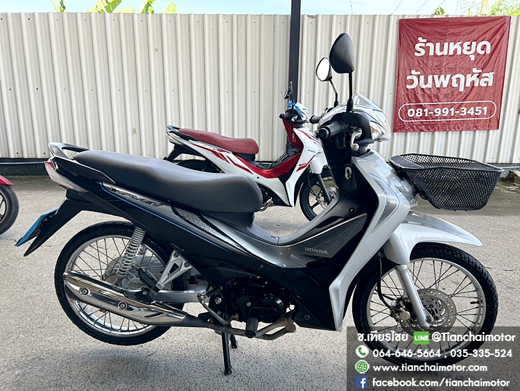 ★ฟรีดาวน์★WAVE110I ปี66 สีเทา สตาร์ทมือ ชุดสีสวยรอบคัน เครื่องแน่น เดิมๆ ประหยัด ทนทาน เครื่องดี ศูนย์ดี ราคา 36,500