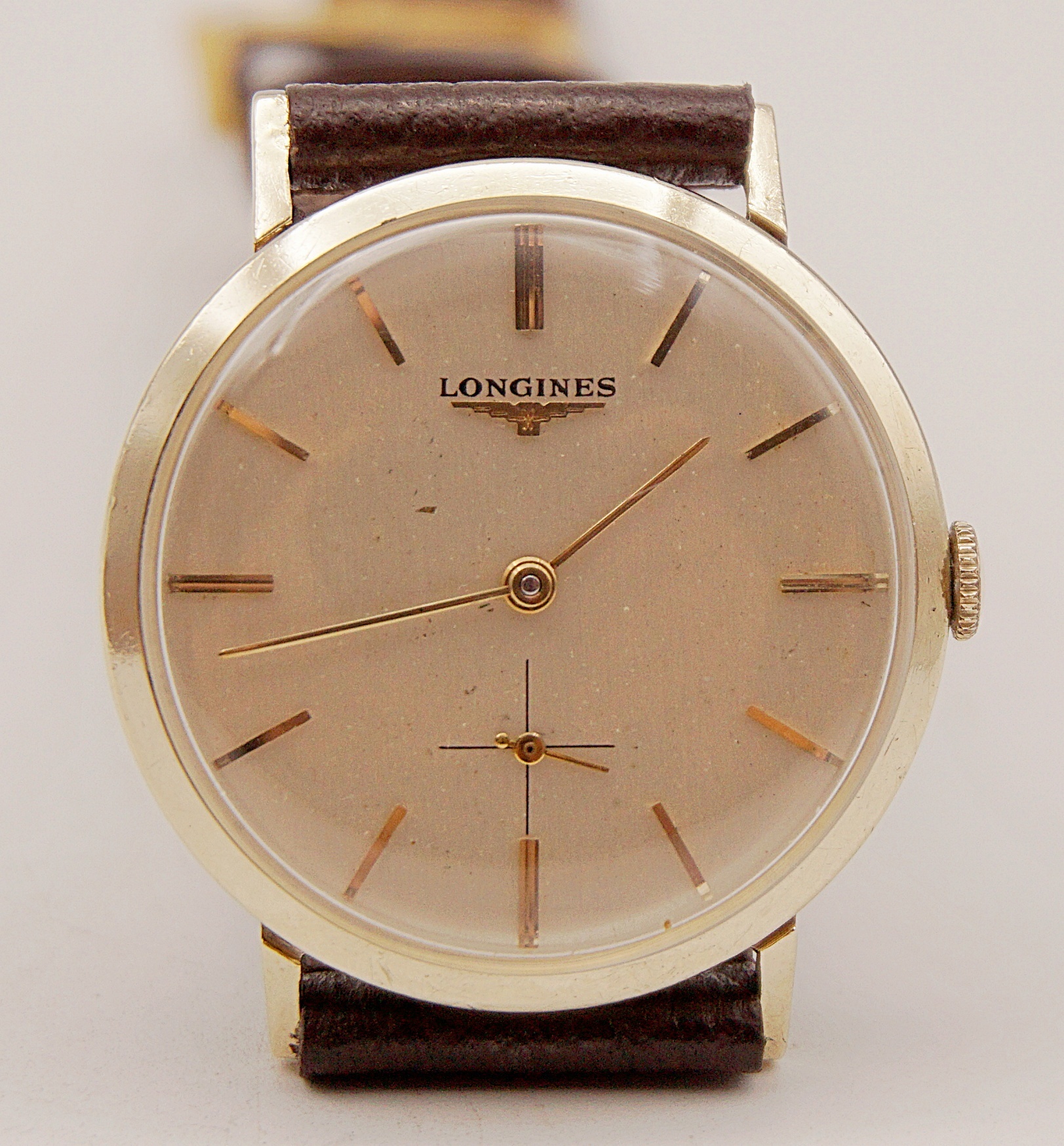 นาฬิกาเก่า LONGINES ไขลานสองเข็มครึ่ง