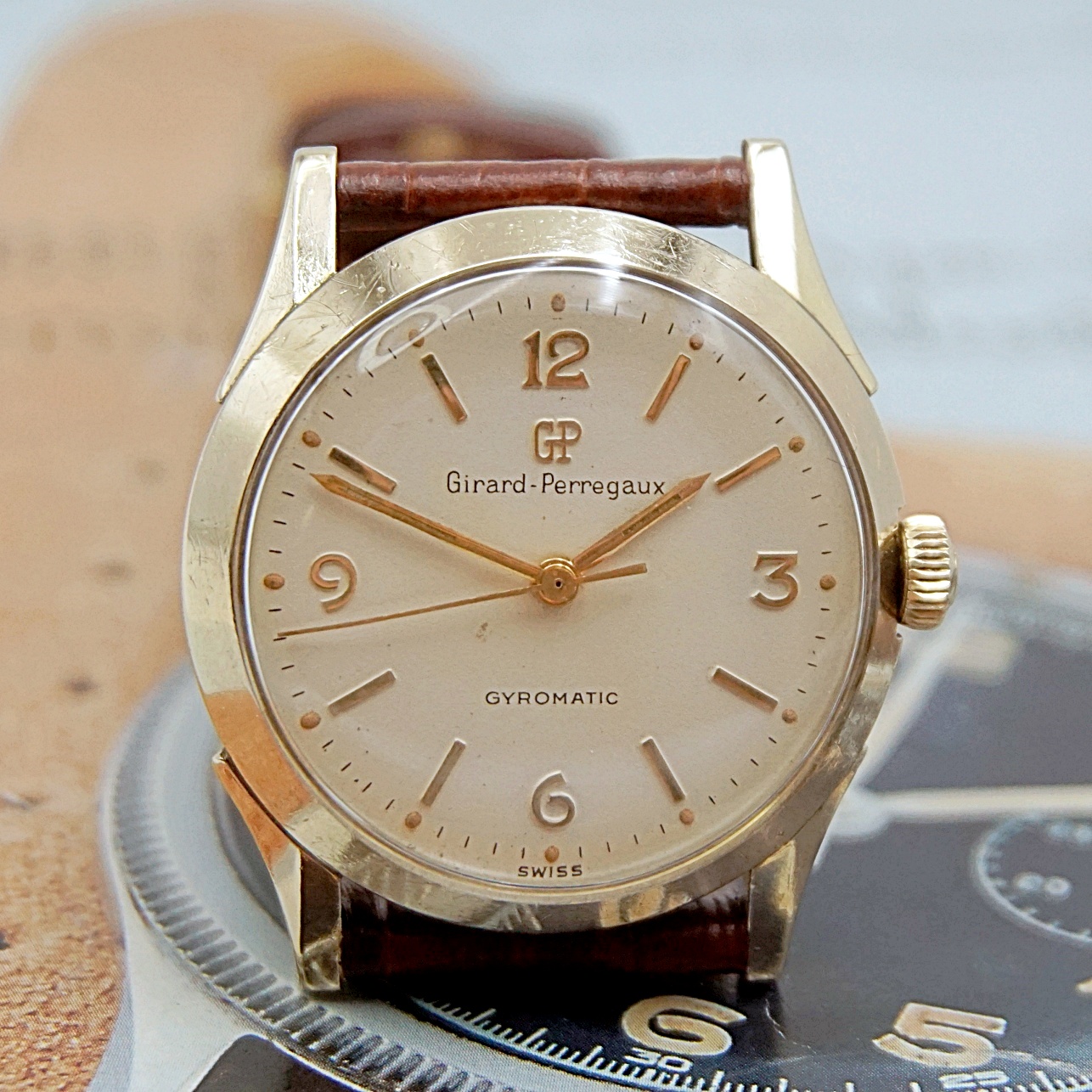 นาฬิกาเก่า GIRARD PERREGAUX ออโตเมติก