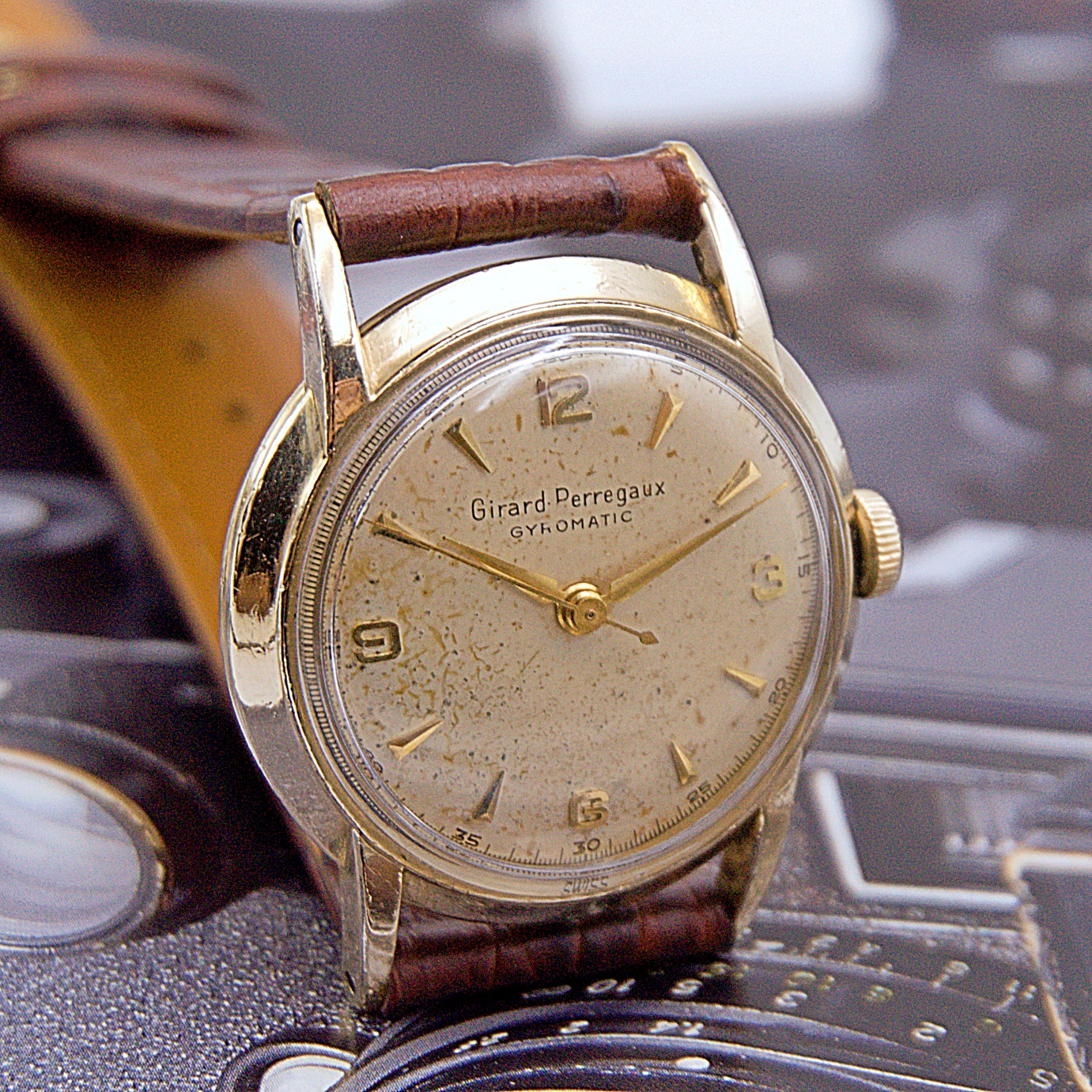 นาฬิกาเก่า GIRARD PERREGAUX ออโตเมติก