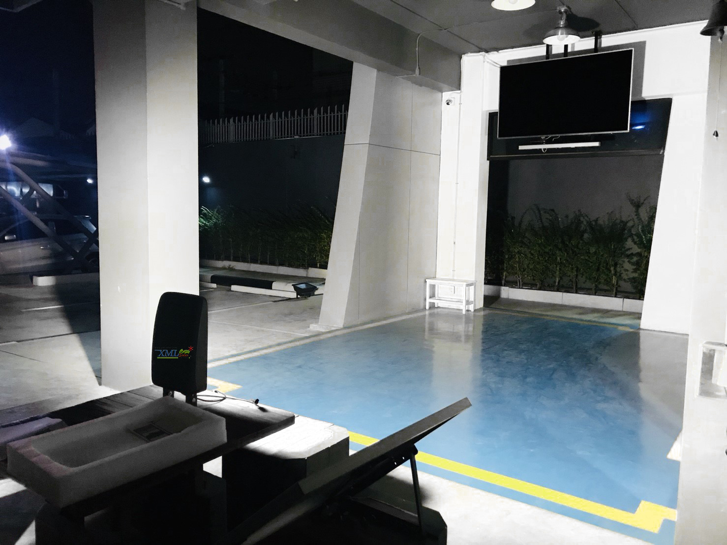 ไฟสปอตไลท์โซล่าเซลล์ 6800 Lumens. ไซต์ใหญ่ (เเสง : ขาว)