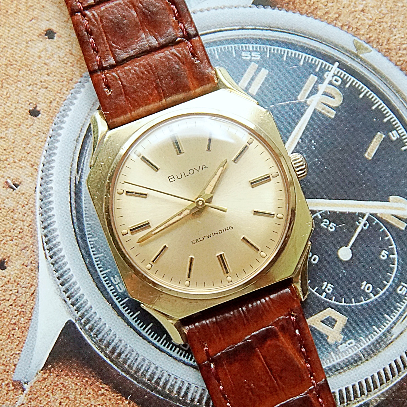 นาฬิกาเก่า BULOVA ออโตเมติก