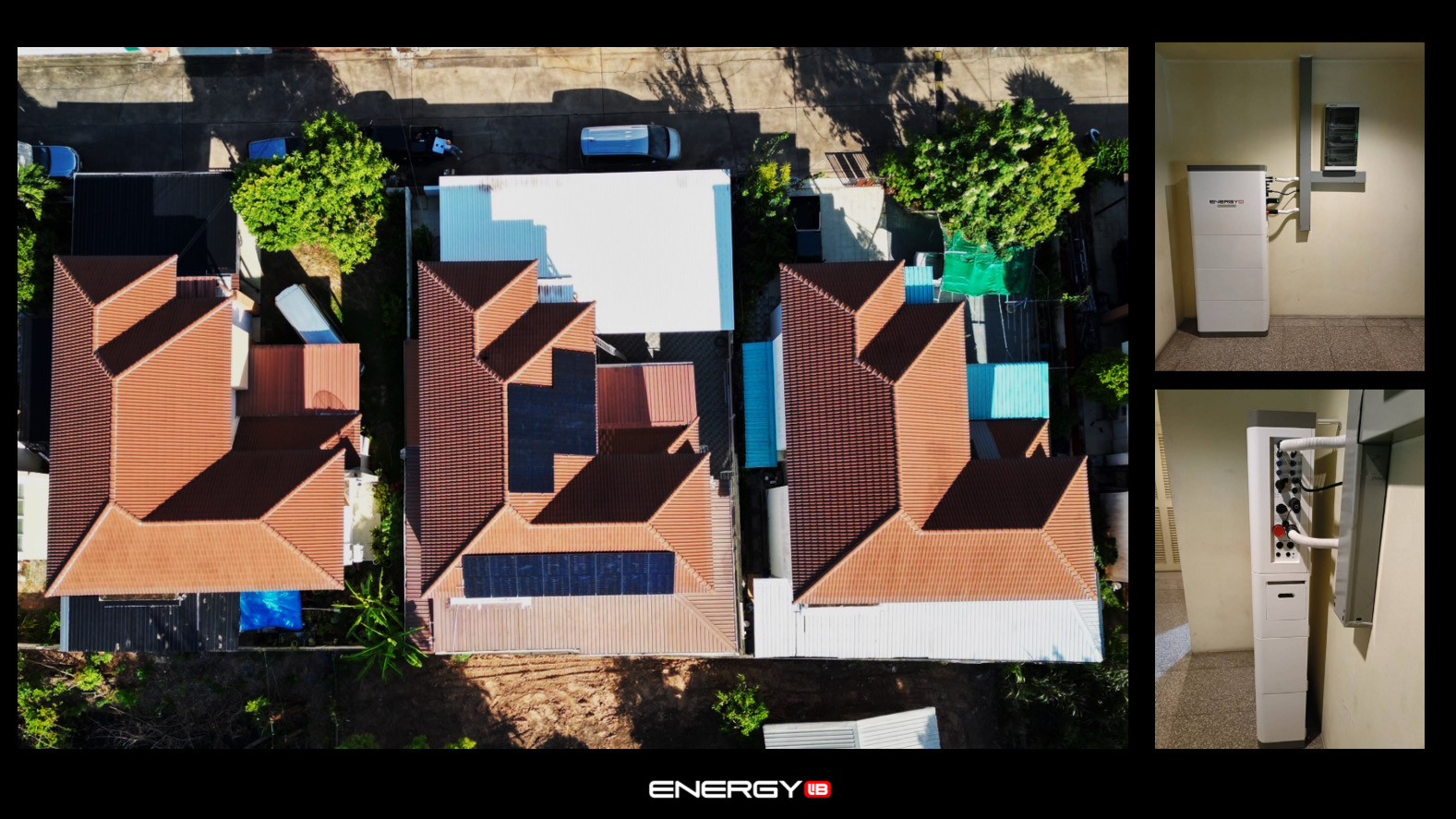 ระบบโซล่าเซลล์ติดหลังคา Energy LiB Solar Rooftop P1 All-In-One ขนาด 8 kW (ON/OFF-GRID / Hybrid) 1 Phase Battery 10kW พร้อมติดตั้ง