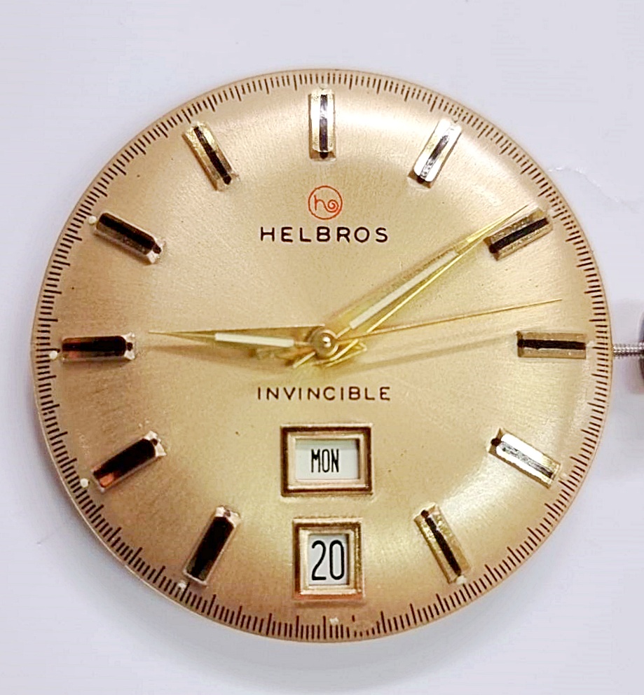 นาฬิกาเก่า HELBROS ไขลาน