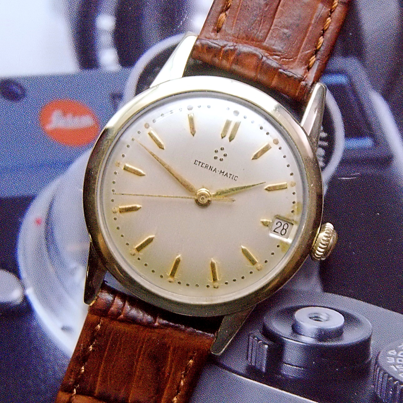 นาฬิกาเก่า ETERNA ออโตเมติก