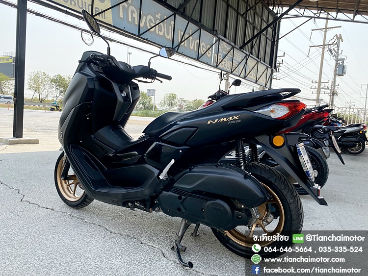 ★ดาวน์2,000★ NMAX155 ปี66 สีดำอย่างหล่อ เครื่องเดิมดี ศูนย์ดี สภาพพร้อมใช้งาน ราคา 65,900