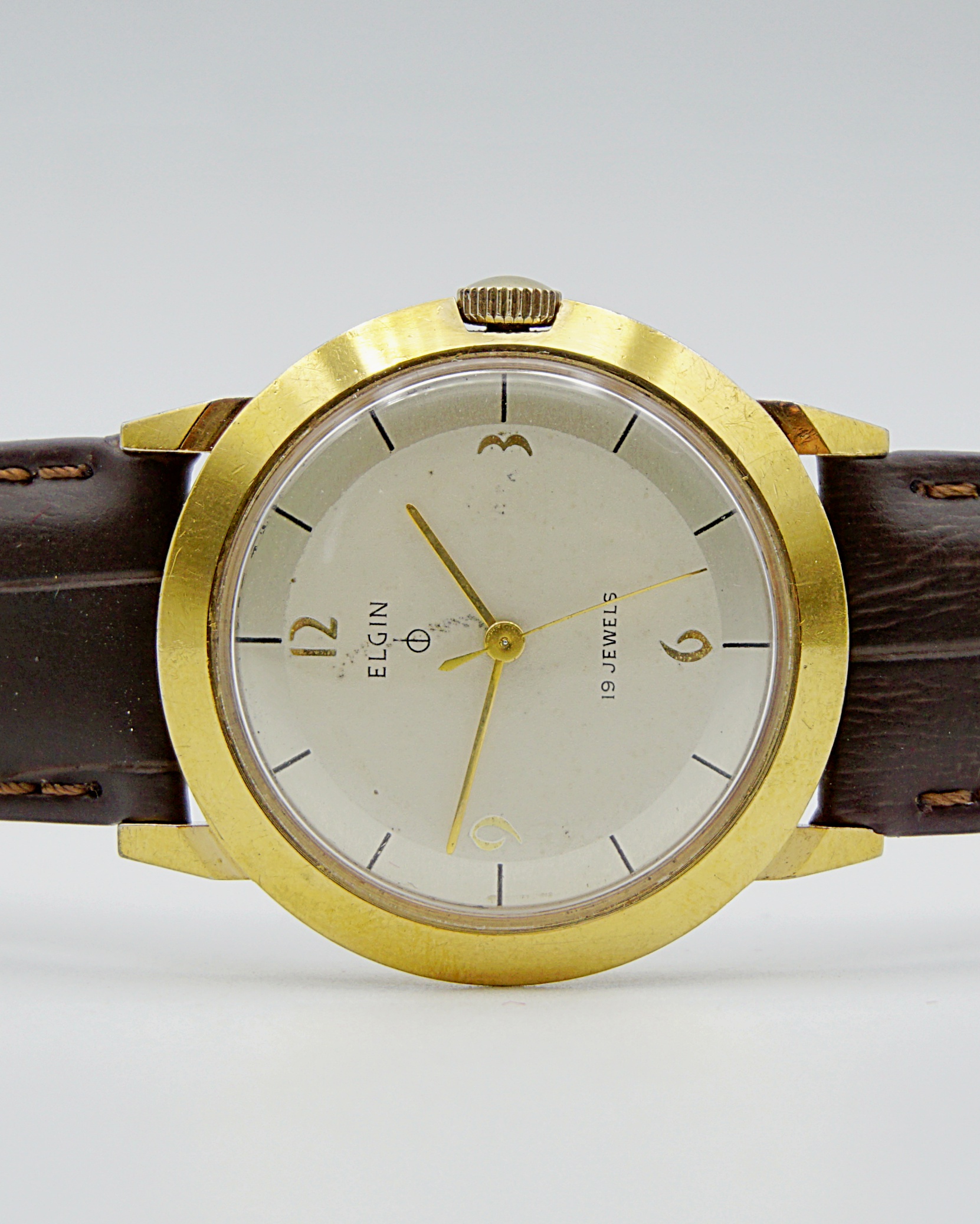 นาฬิกาเก่า ELGIN ไขลาน พร้อมกล่อง