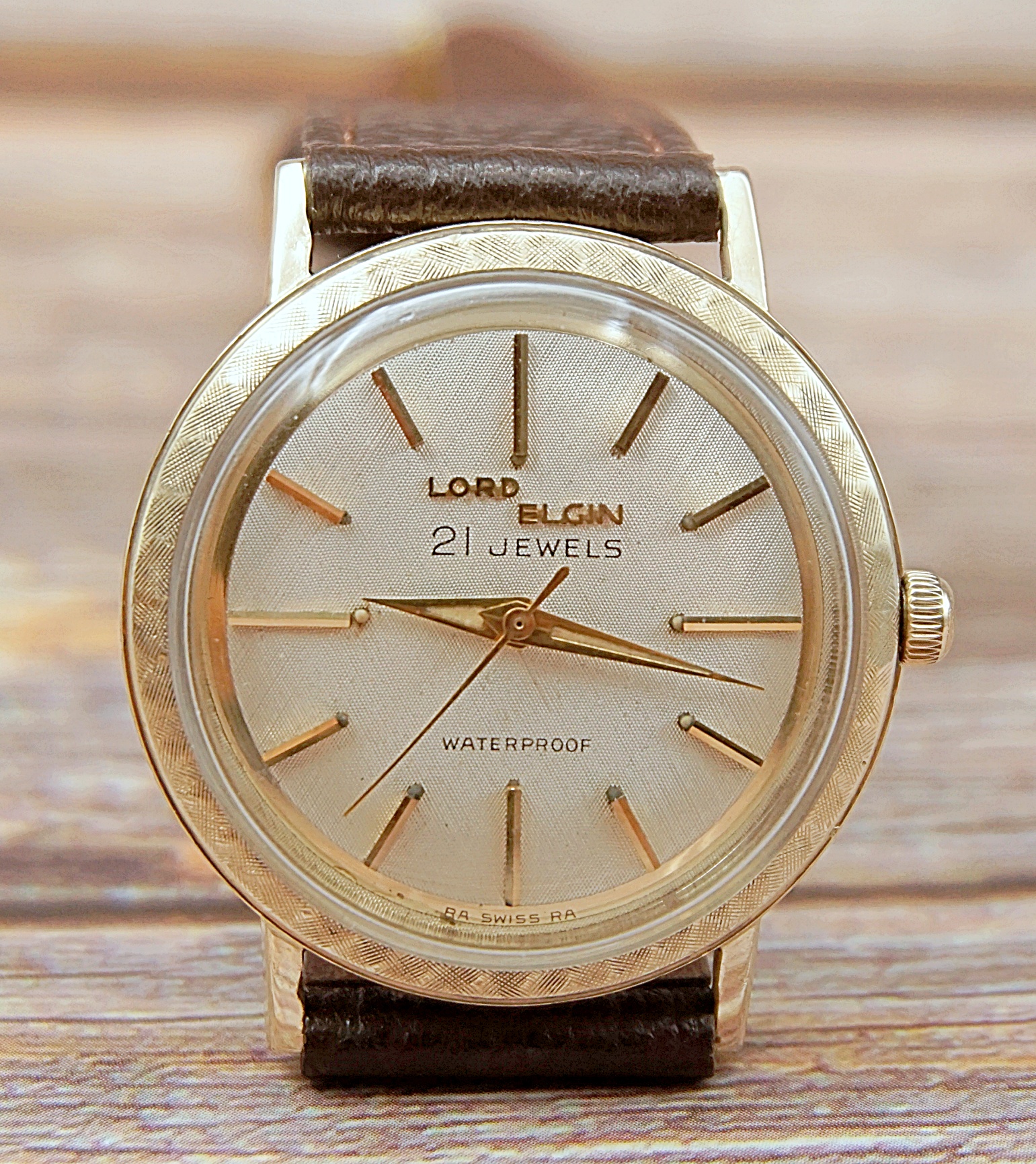นาฬิกาเก่า LORD ELGIN ไขลาน