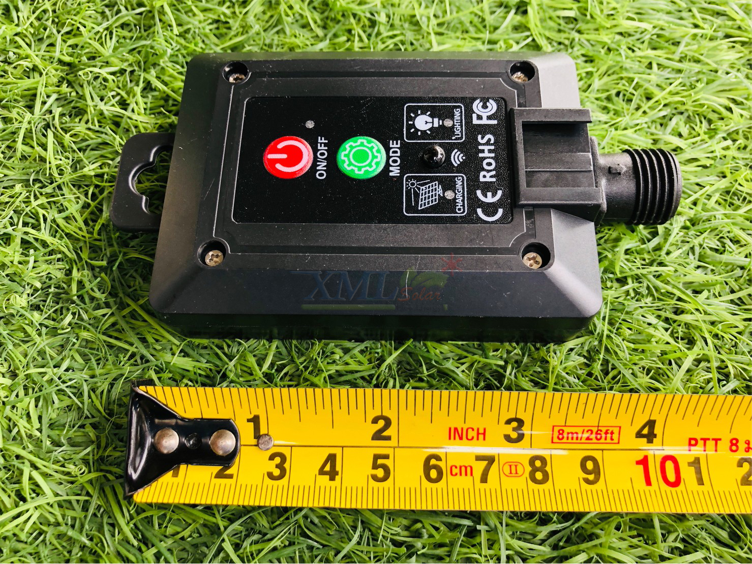 ไฟกระพริบโซล่าเซลล์ ทรงเปลือกหอย 50 ดวง รุ่น MD-SOLAR-C2004 (เเสง : เหลืองวอมไวท์)