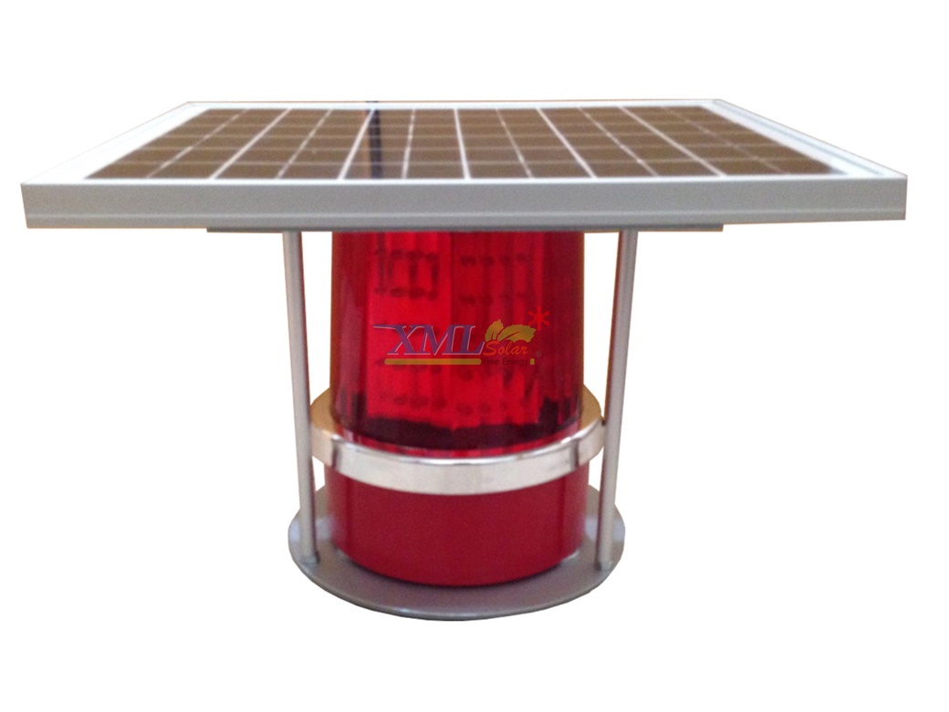 ไฟไซเรนพลังงานแสงอาทิตย์ (แสง : สีแดง) 10 watt