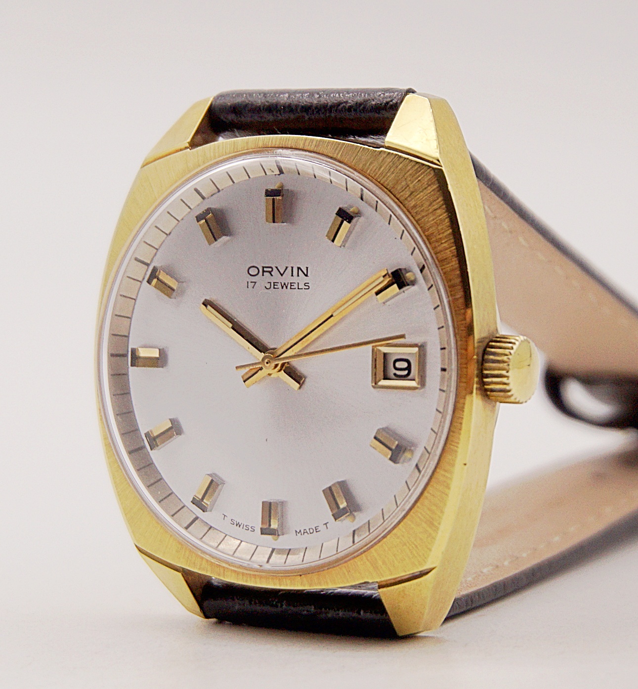 นาฬิกาเก่า ORVIN ไขลาน