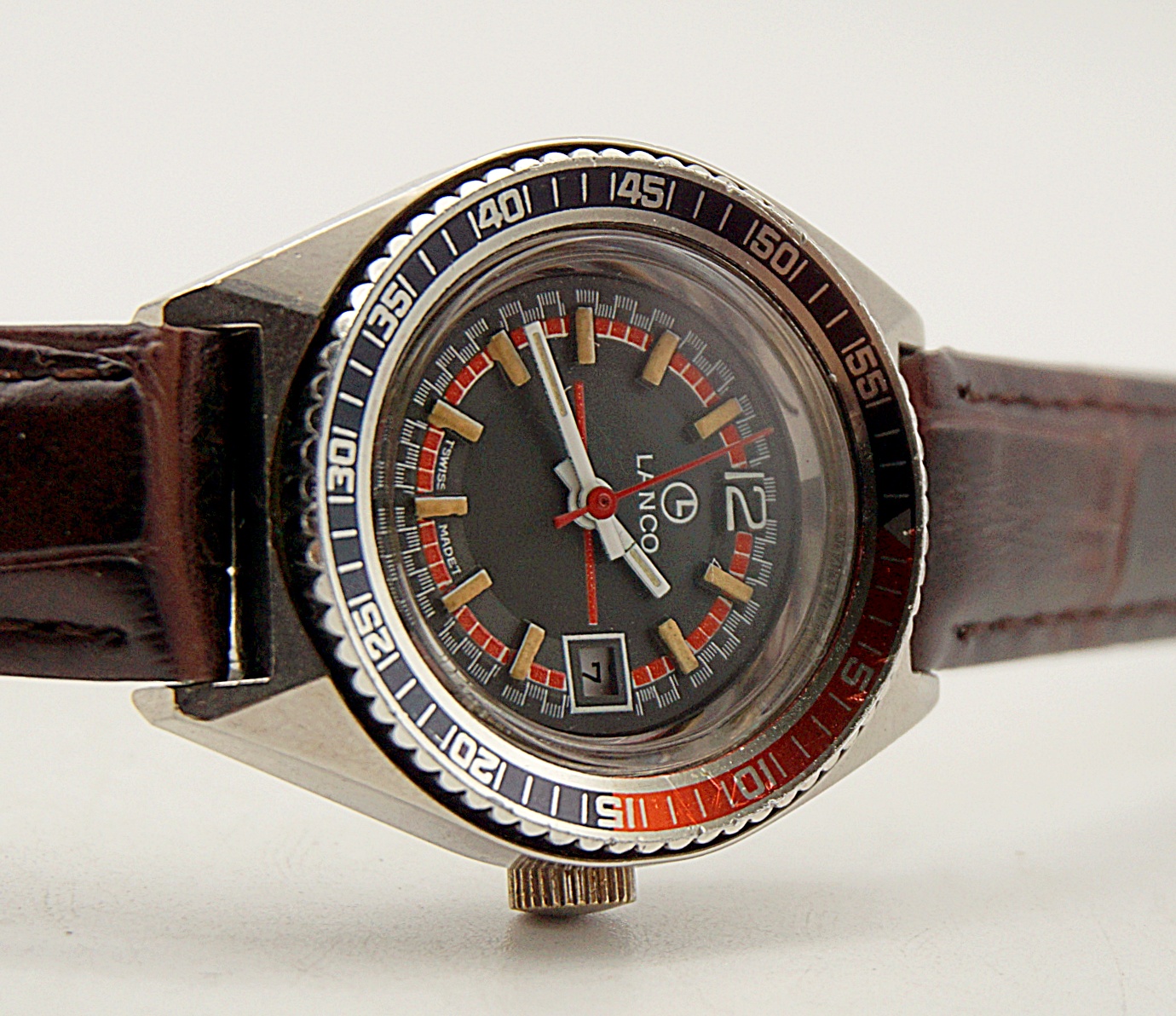 นาฬิกาเก่า LANCO ไขลาน (นาฬิกาผู้หญิง)