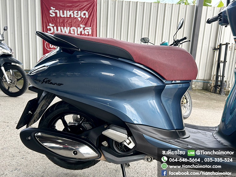 ★ฟรีดาวน์★GRAND FILANO ปี67 ABS ตัวรีโมท สีน้ำเงินแก้ว วิ่งน้อย เครื่องเดิมแน่น ชุดสีสวยเป๊ะ ประหยัดน้ำมัน ขับขี่นิ่มๆ ราคา 59,500