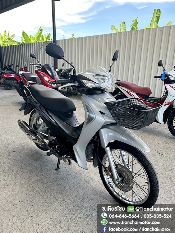 ★ฟรีดาวน์★WAVE110I ปี66 สีเทา สตาร์ทมือ ชุดสีสวยรอบคัน เครื่องแน่น เดิมๆ ประหยัด ทนทาน เครื่องดี ศูนย์ดี ราคา 36,500