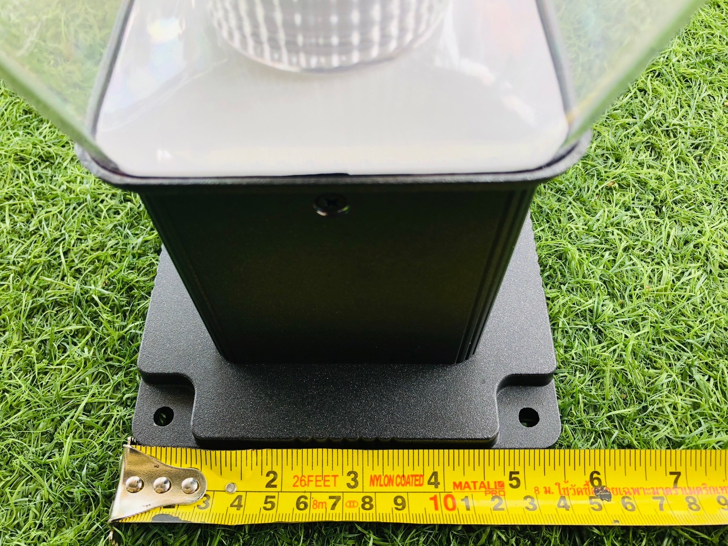 โคมไฟหัวเสาโซล่าเซลล์ รุ่น TZ-3629 (เปิดได้ 2 แสง)
