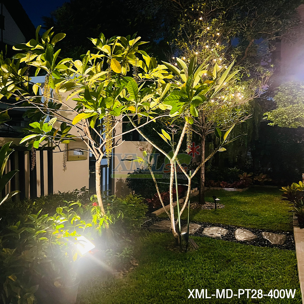 ไฟสปอตไลท์โซล่าเซลล์ 50W / 80W / 120W / 200W / 300W / 400W รุ่น MD-PT28