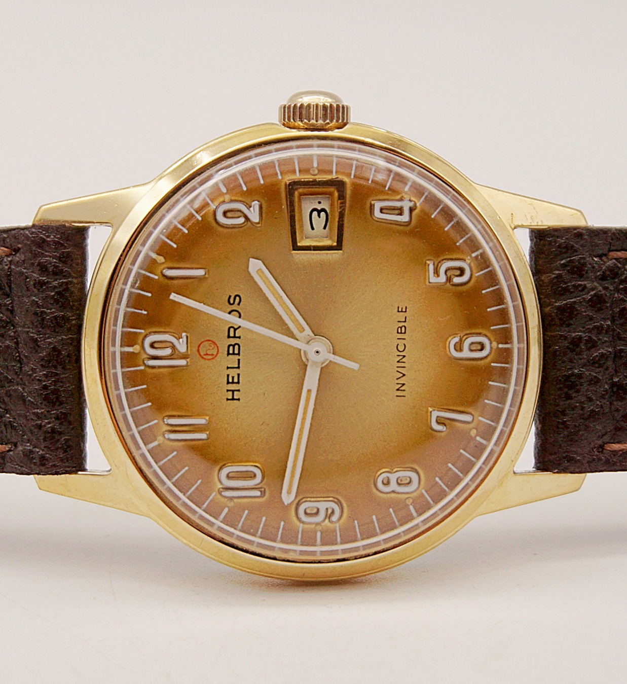 นาฬิกาเก่า HELBROS ไขลาน