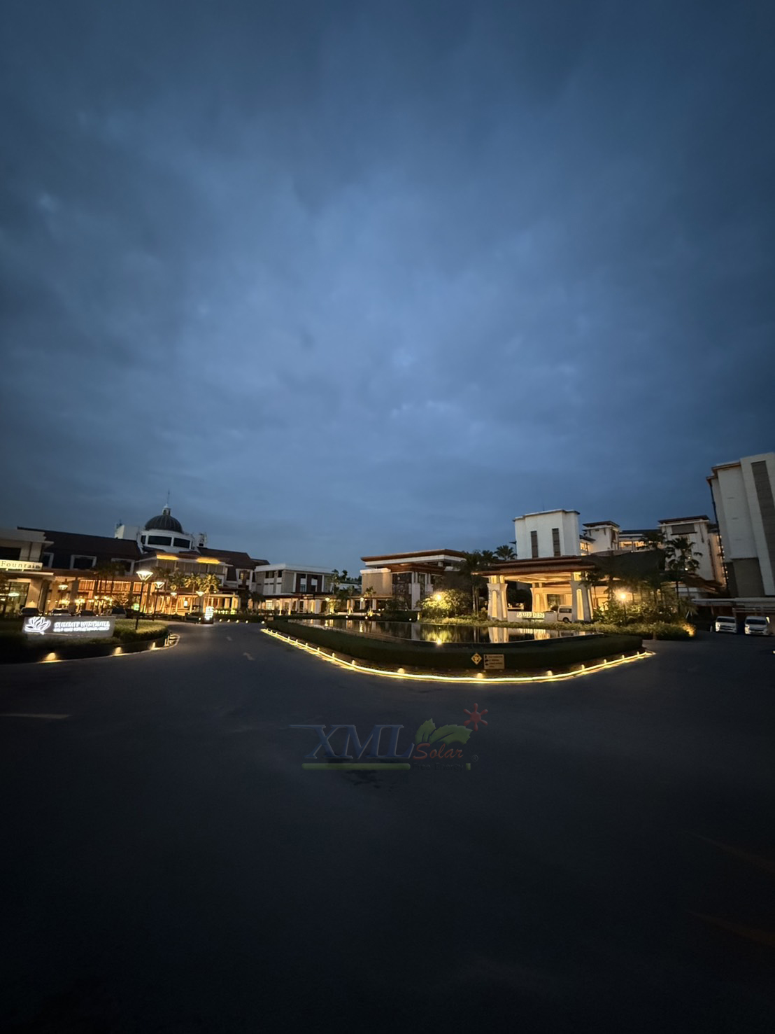 ไฟเส้นโซล่าเซลล์ รุ่น MD-SOLAR-SL10M / 20M / 30M / 50M (แสงเหลืองวอมไวท์)