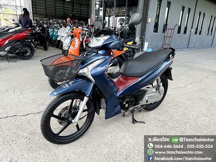 WAVE125I ปี65 ล้อแม็กซ์ ชุดสีสวย เครื่องเดิมๆ ศูนย์ดี ขับขี่นิ่มๆ เครื่องแน่น ใช้งานทนมาน รถพร้อมใช้งาน ราคา 44,500