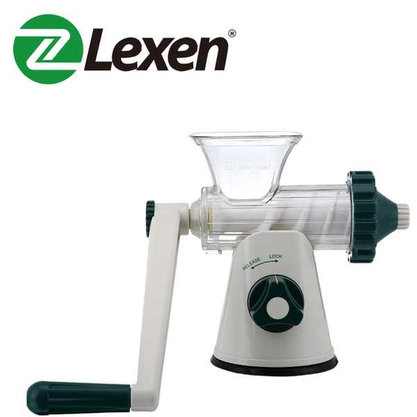 เครื่องคั้นน้ำต้นอ่อนข้าวสาลี แบบมือหมุน LEXEN GP-27 (พร้อมส่ง)