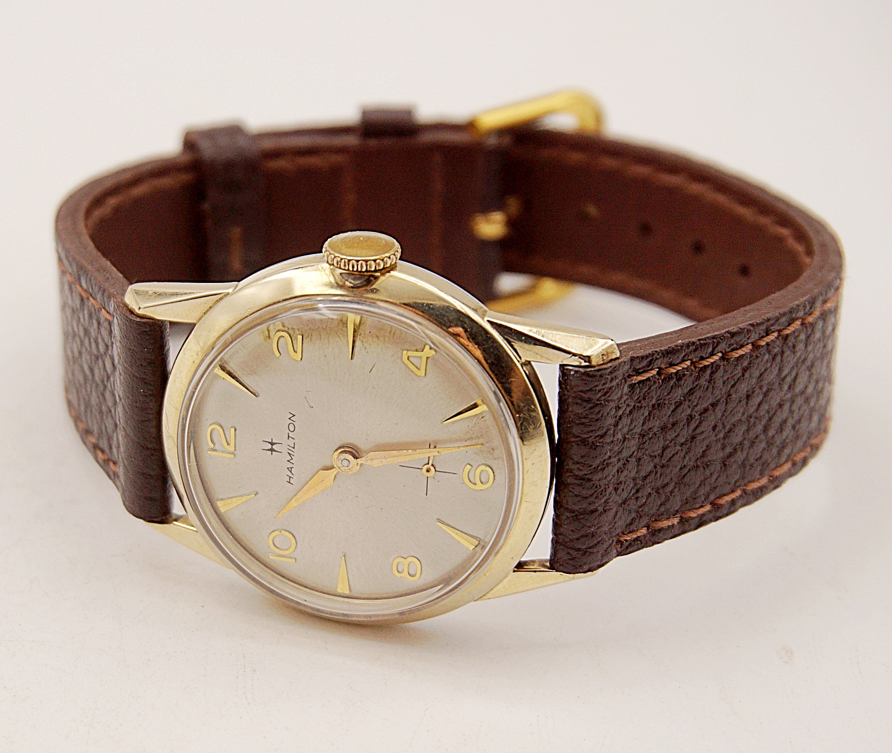 นาฬิกาเก่า HAMILTON ไขลานสองเข็มครึ่ง